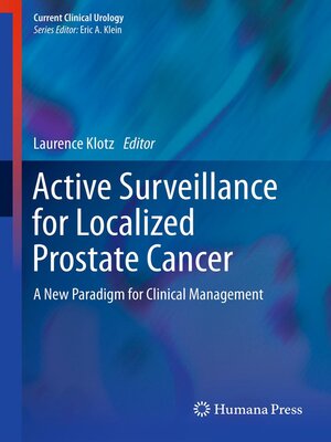 cover image of Active Surveillance for Localized Prostate Cancer